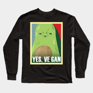 Yes Vegan Long Sleeve T-Shirt